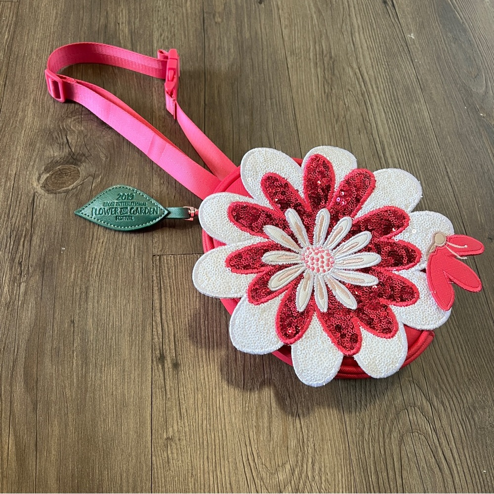 Disney Loungefly Epcot Flower and Garden Festival Happiness Blooms Fanny Pack